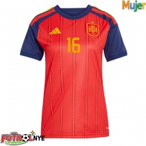 Camiseta España Rodri Hernandez #16 Primera Equipación para mujer Mundial 2026 manga corta